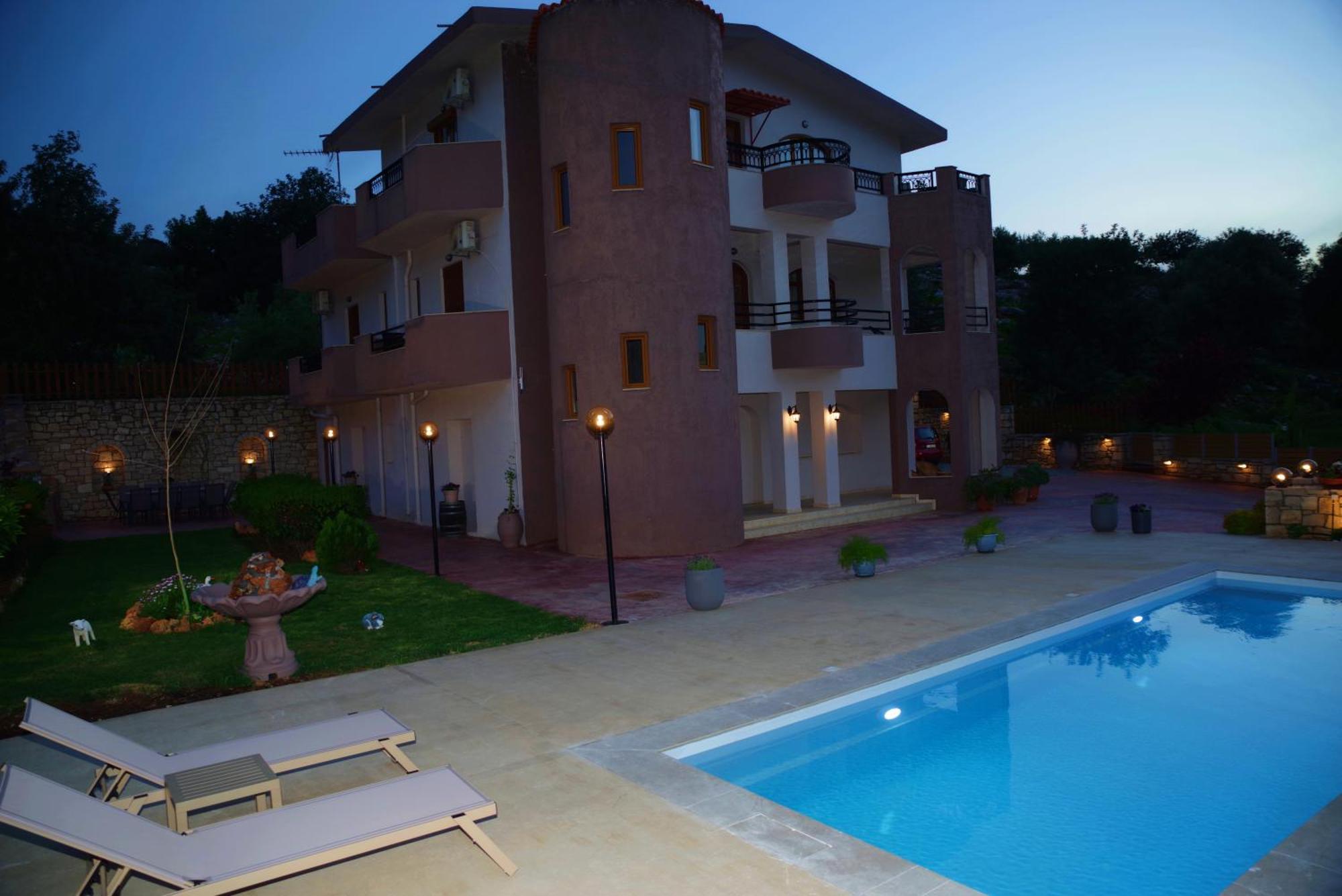 Villa Leondis Melidhónion Buitenkant foto