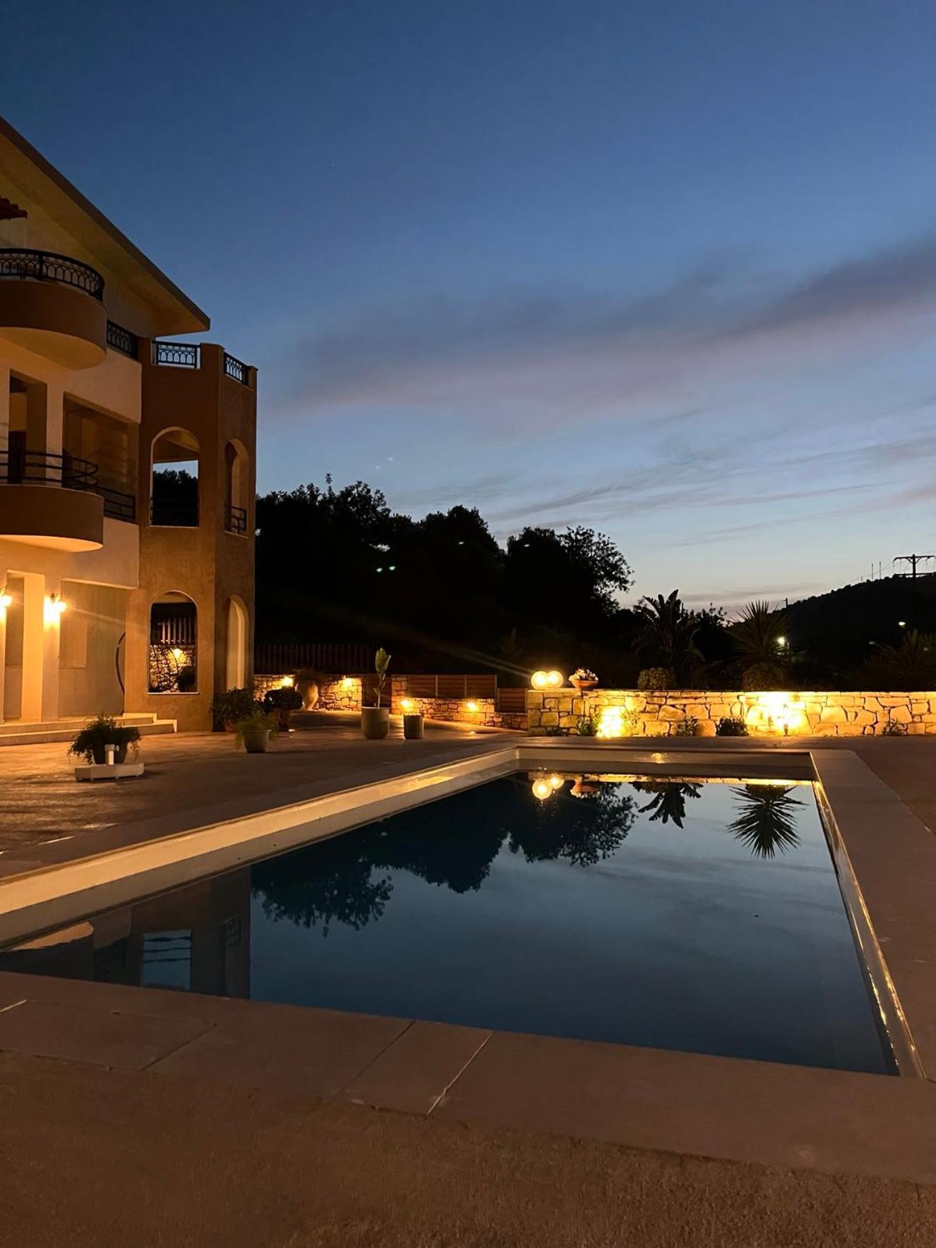 Villa Leondis Melidhónion Buitenkant foto